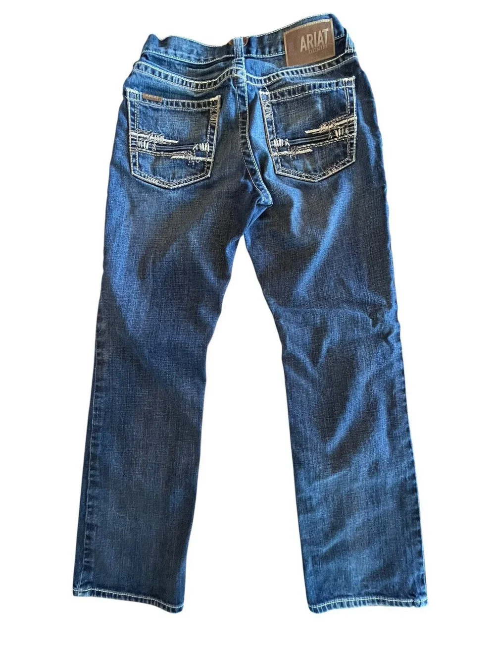 ARIAT M4 Jeans Mens Tag Sz 28/32  Low Rise Stretch  Adkins Boot Cut Jean 3051.6